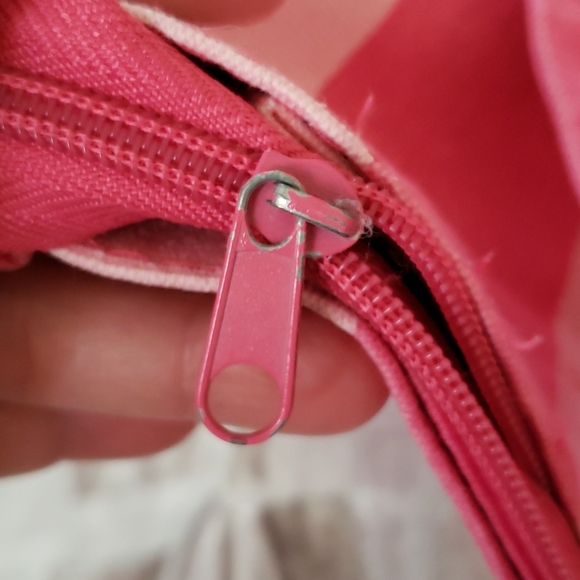 Victoria's Secret HUGE Zip Canvas Tote Bag - Picture 9 of 9
